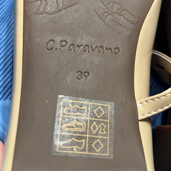 New! C. Paravano Women's Mary Jane Flats | Comfortable Square Toe Ballet Flats - Picture 9 of 9